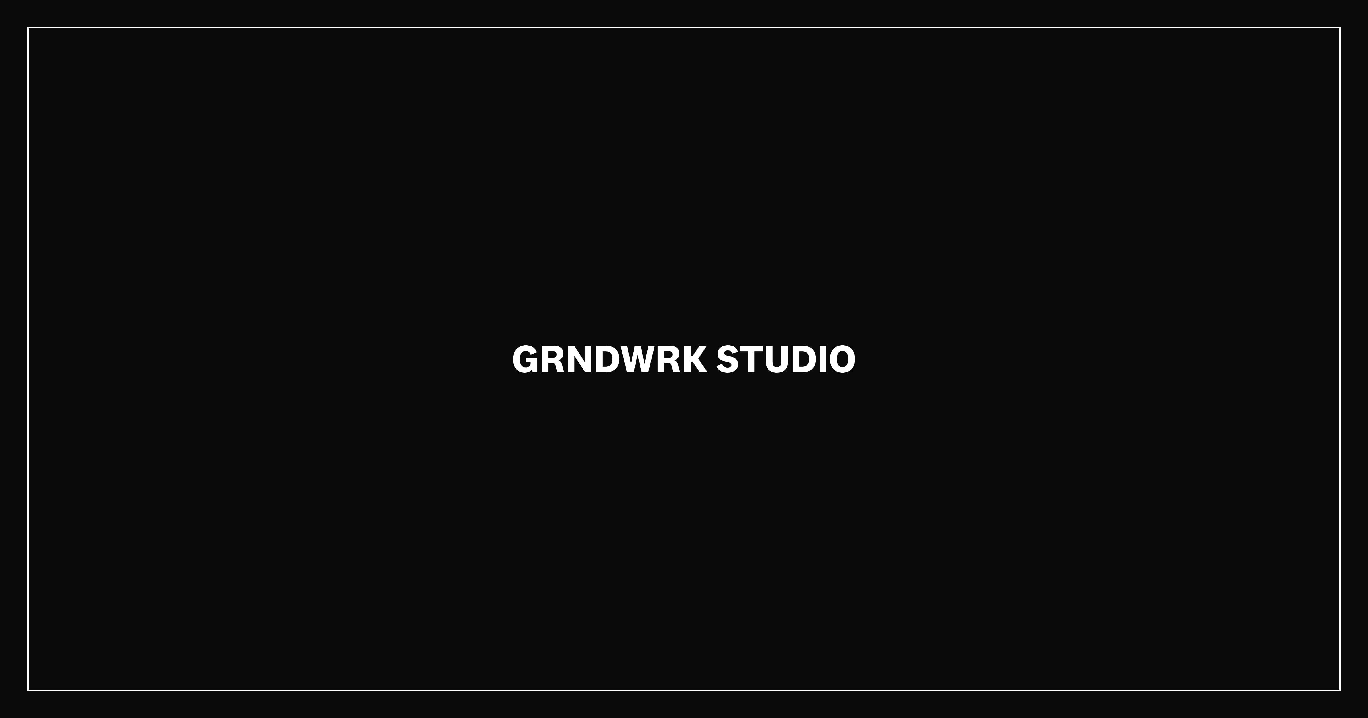 GRNDWRK STUDIO